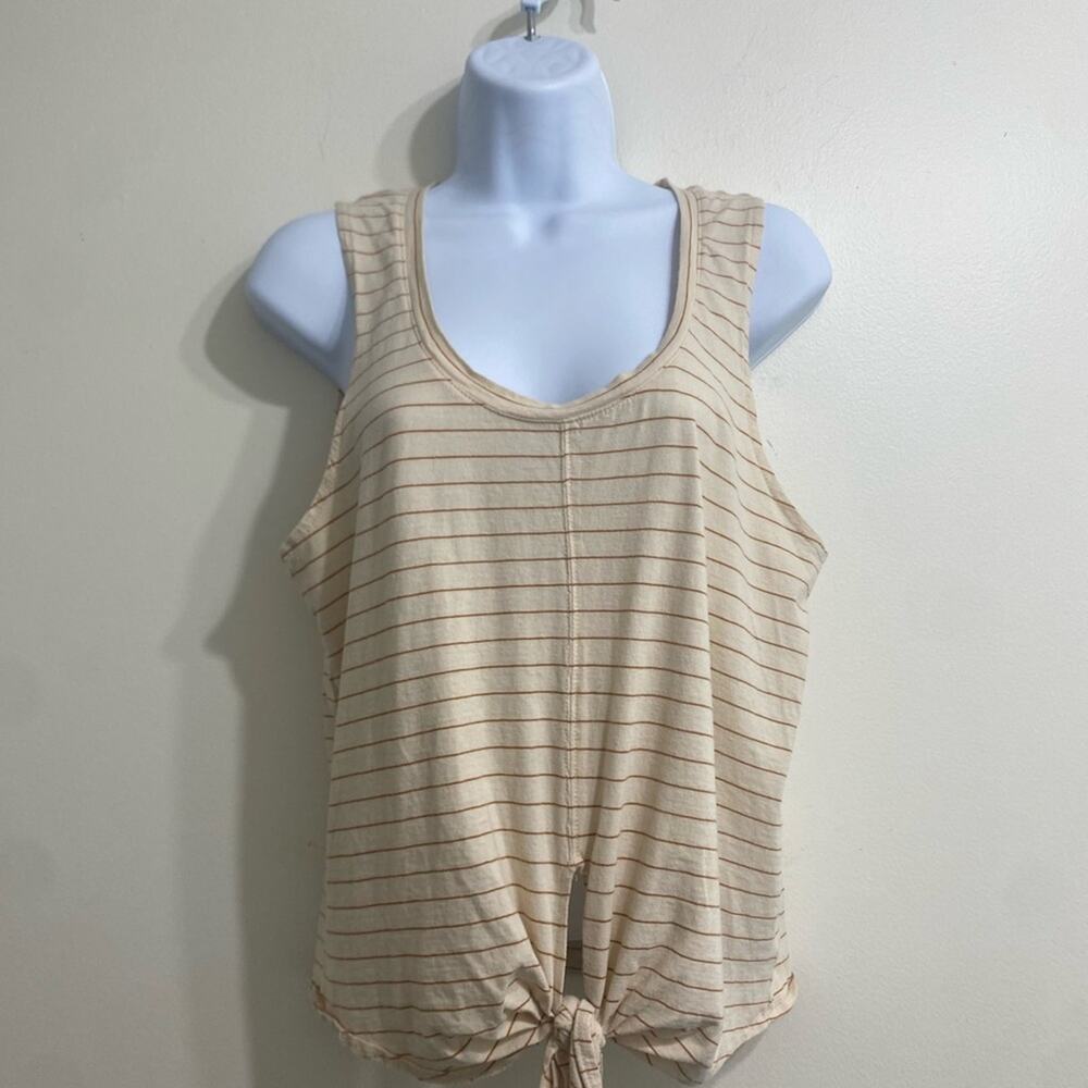 "Amuse Society Front Tie Top, Size Small - Boho Chic Style"